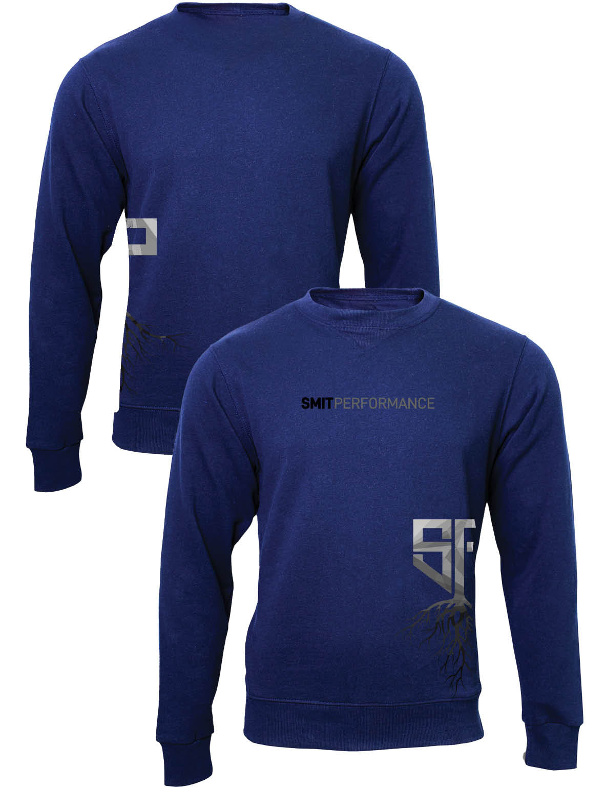 Crew Neck Sweater - Grey SP - Smith Performance - AMRAP INDUSTRIES