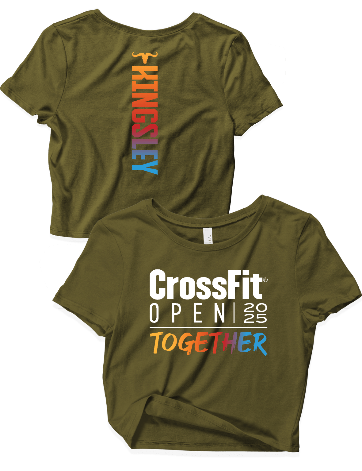 Ladies Crop Top - Open 2025 - CrossFit Kingsley - AMRAP