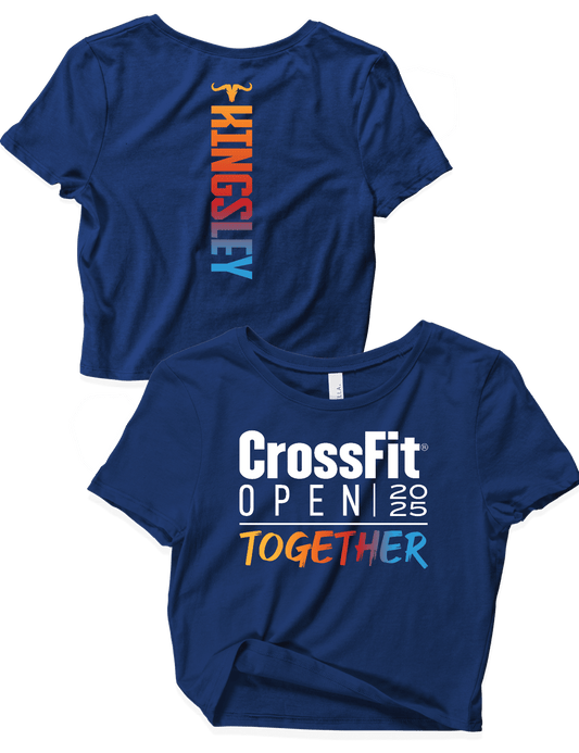 Ladies Crop Top - Open 2025 - CrossFit Kingsley - AMRAP