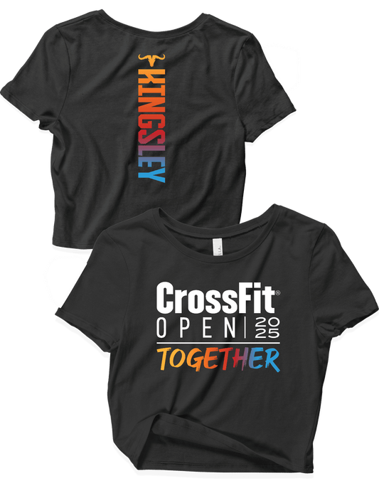 Ladies Crop Top - Open 2025 - CrossFit Kingsley - AMRAP