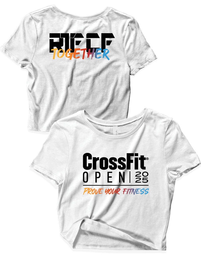 Ladies Crop Top - Prove your fitness - RTF CF - AMRAP