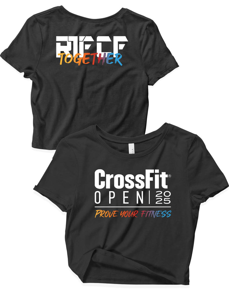 Ladies Crop Top - Prove your fitness - RTF CF - AMRAP