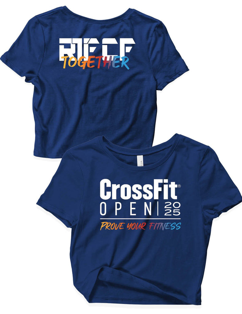 Ladies Crop Top - Prove your fitness - RTF CF - AMRAP