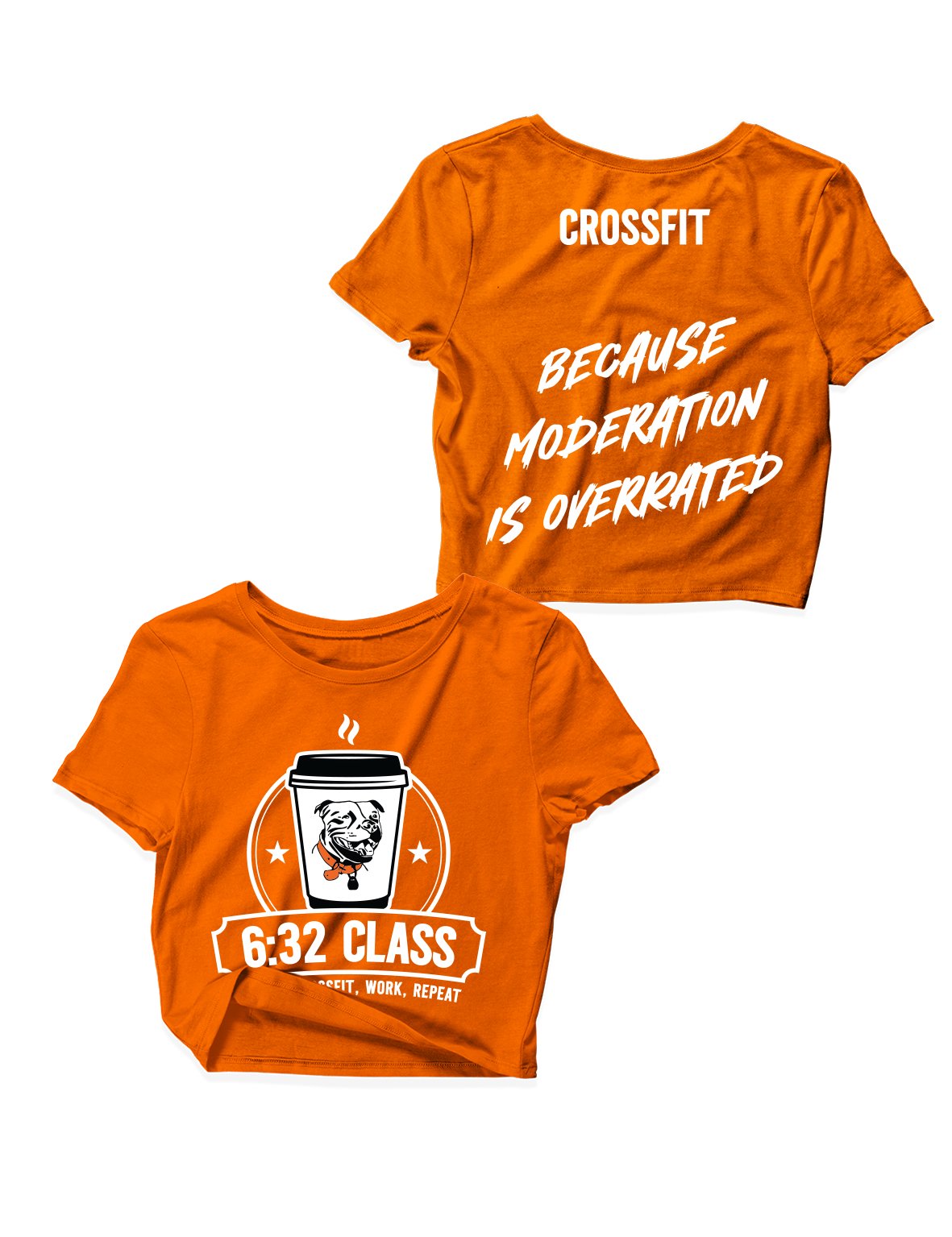 Ladies Crop Tops - 6:32 - CrossFit Kimba - AMRAP INDUSTRIES