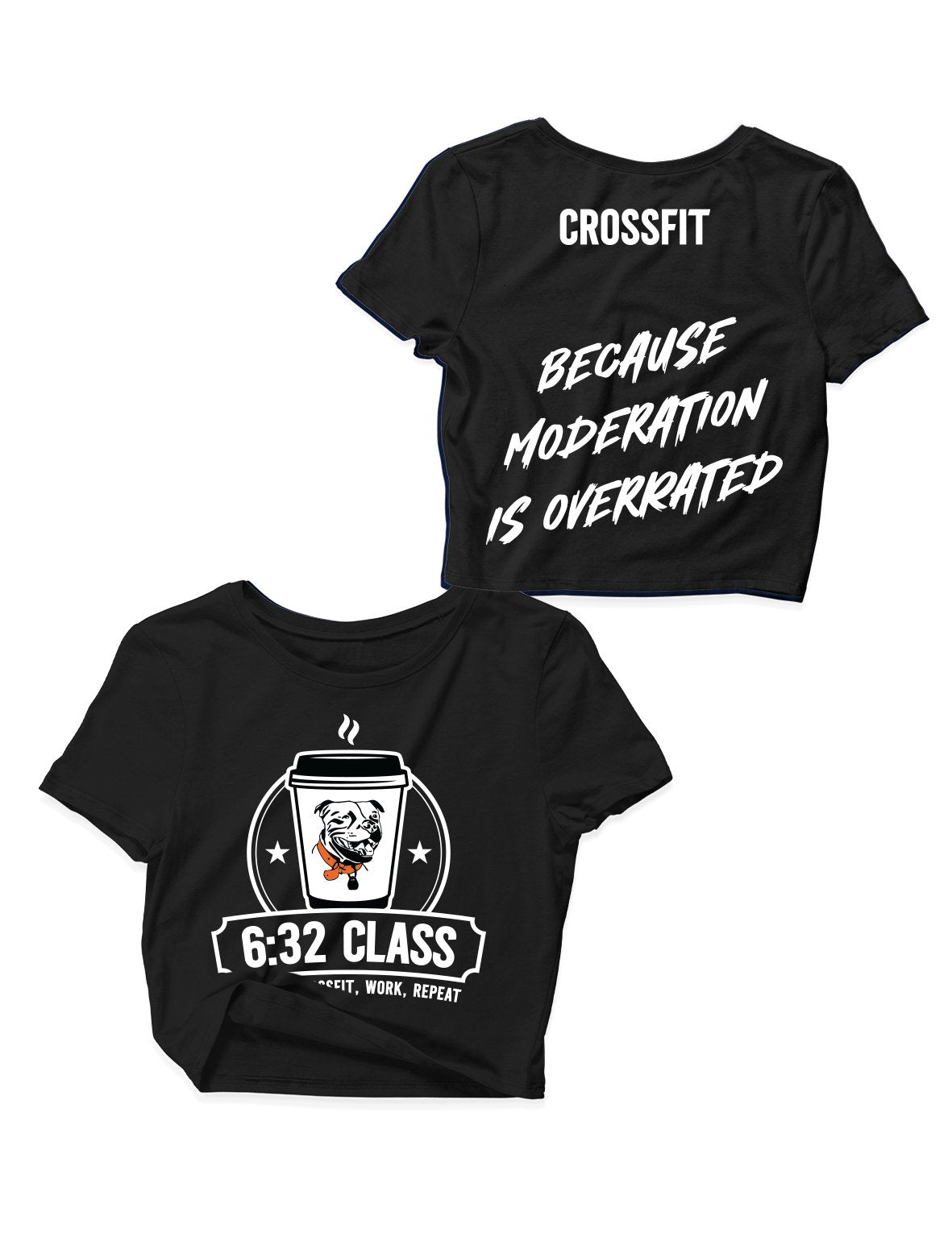 Ladies Crop Tops - 6:32 - CrossFit Kimba - AMRAP INDUSTRIES