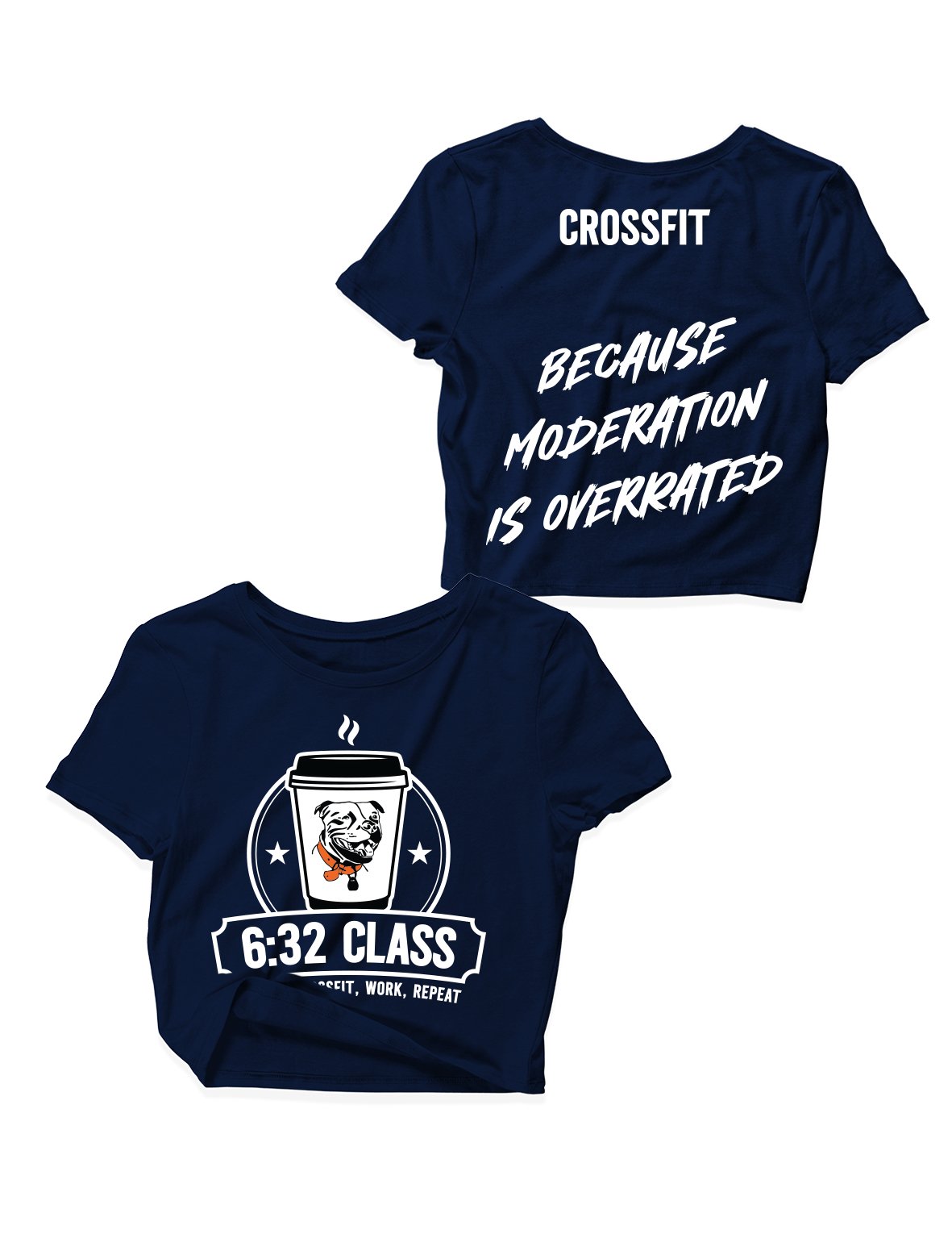 Ladies Crop Tops - 6:32 - CrossFit Kimba - AMRAP INDUSTRIES