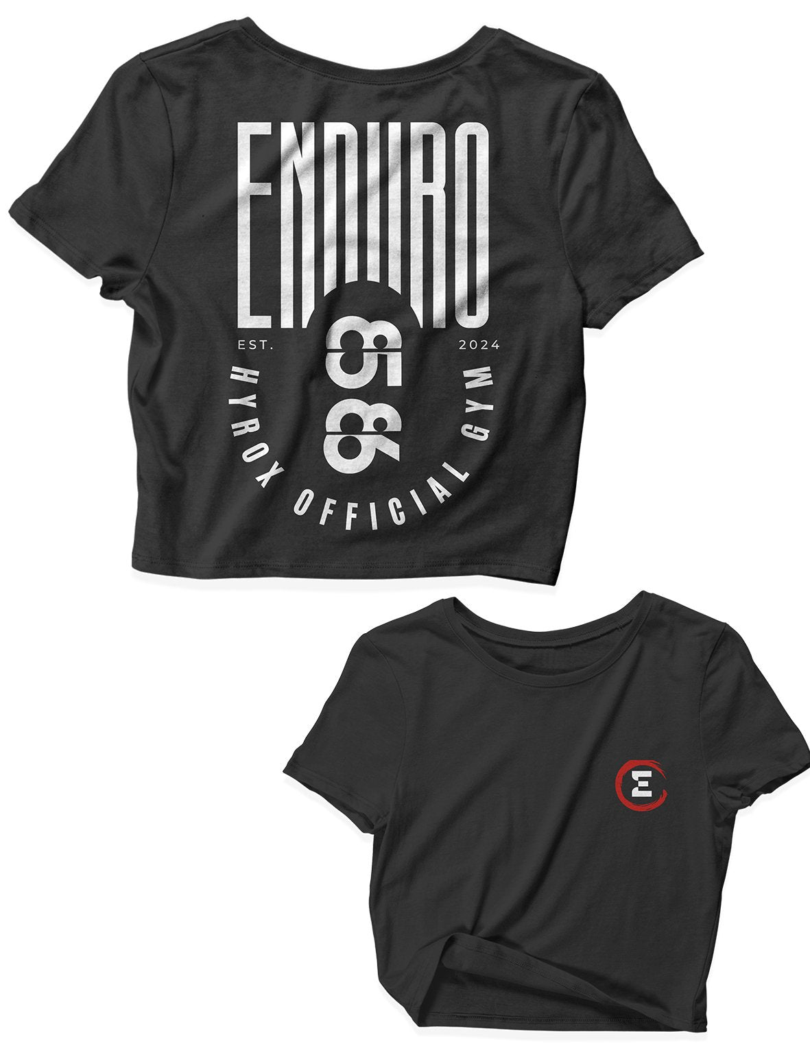 Ladies Crop Tops - Enduro 8586 - AMRAP INDUSTRIES