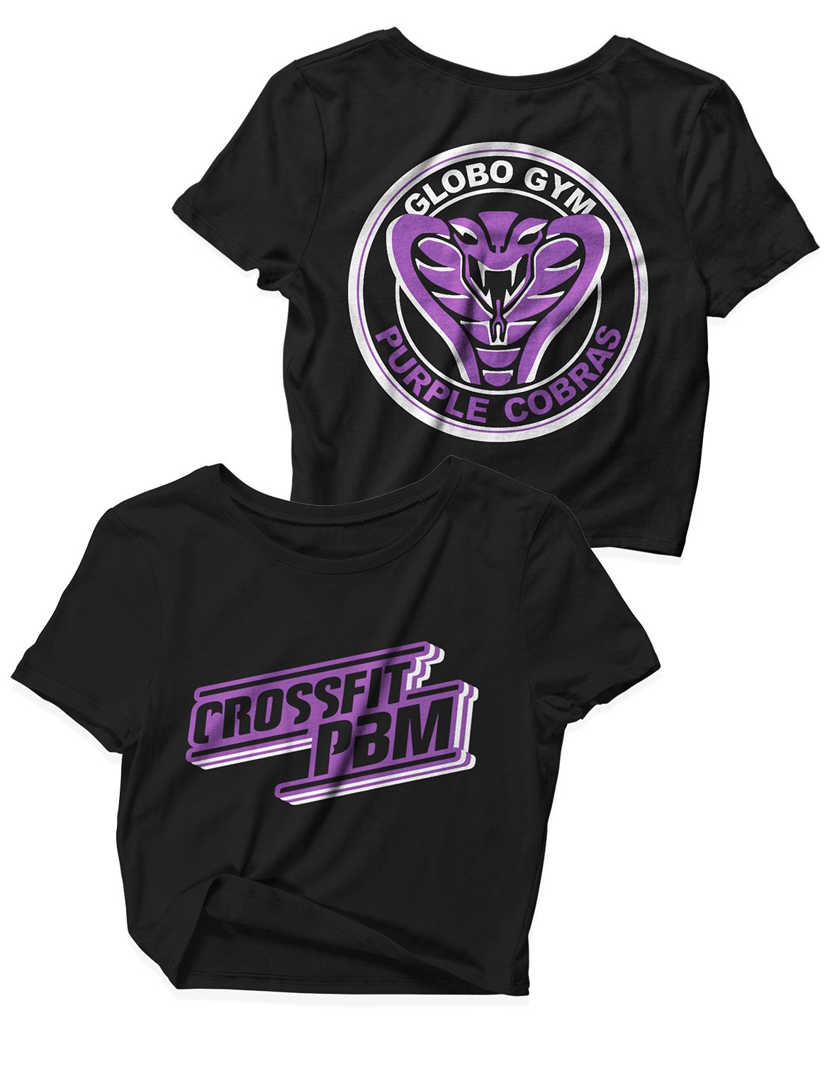 Ladies Crop Tops - Globo Gym - PBM - AMRAP INDUSTRIES