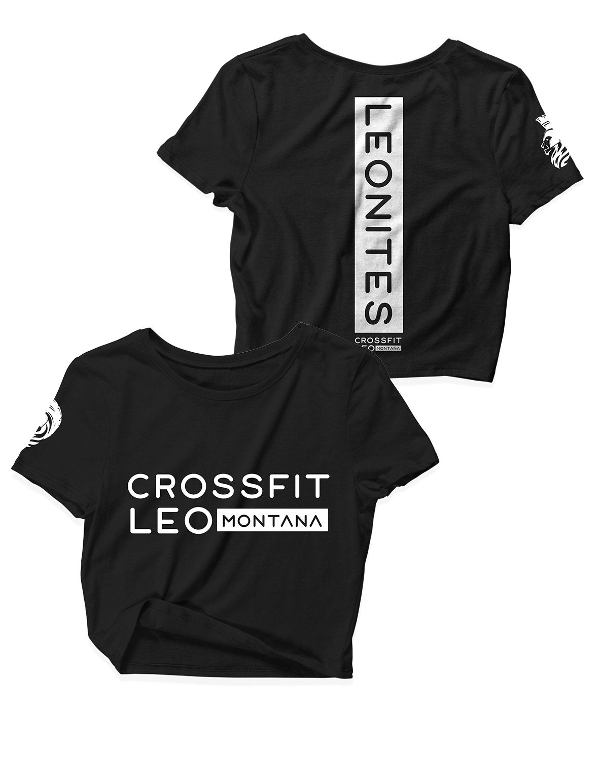 Ladies Crop Tops - Montana - CrossFit Leo - AMRAP INDUSTRIES