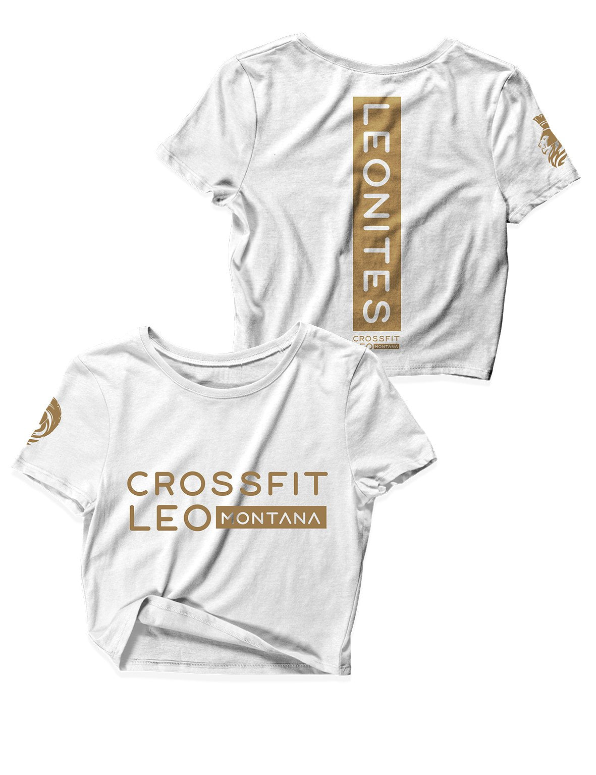 Ladies Crop Tops - Montana - CrossFit Leo - AMRAP INDUSTRIES