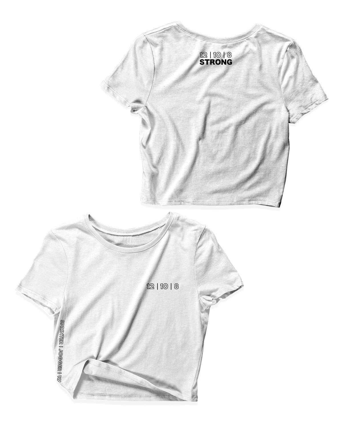 Ladies Crop Tops - Sprinter - Strong by Mika Stefano - AMRAP INDUSTRIES