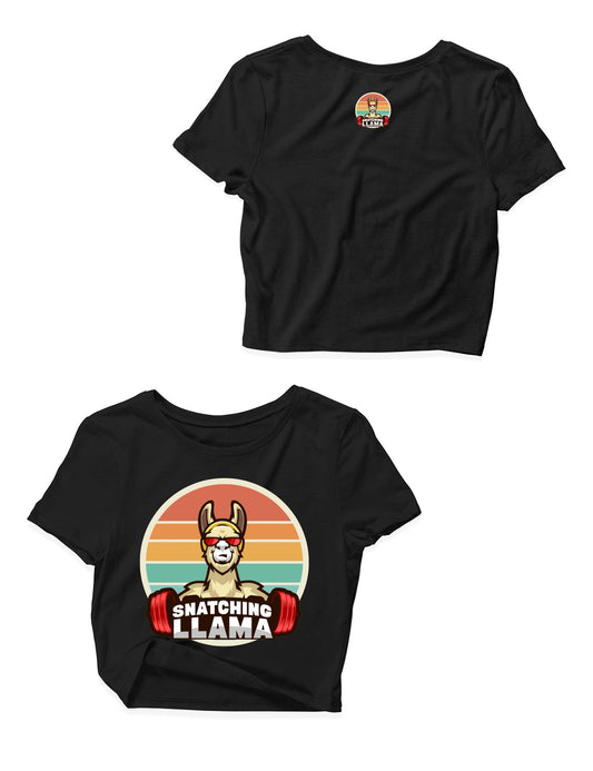 Ladies Crop Tops - Sunset - Snatching Llama - AMRAP INDUSTRIES