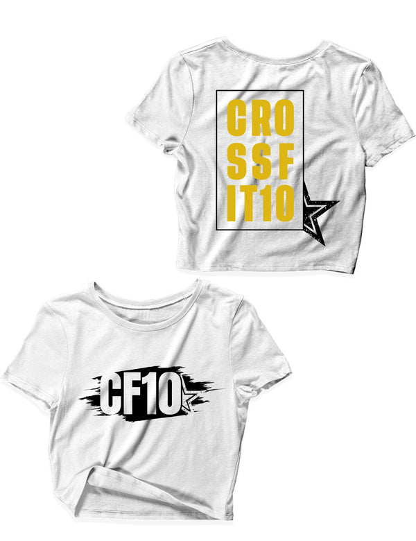 Ladies Crop Tops - We are CF10 - AMRAP INDUSTRIES