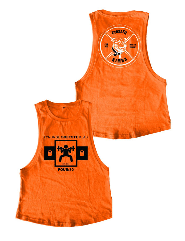 Ladies Muscle Tank Tops - 4:30 - CrossFit Kimba - AMRAP INDUSTRIES