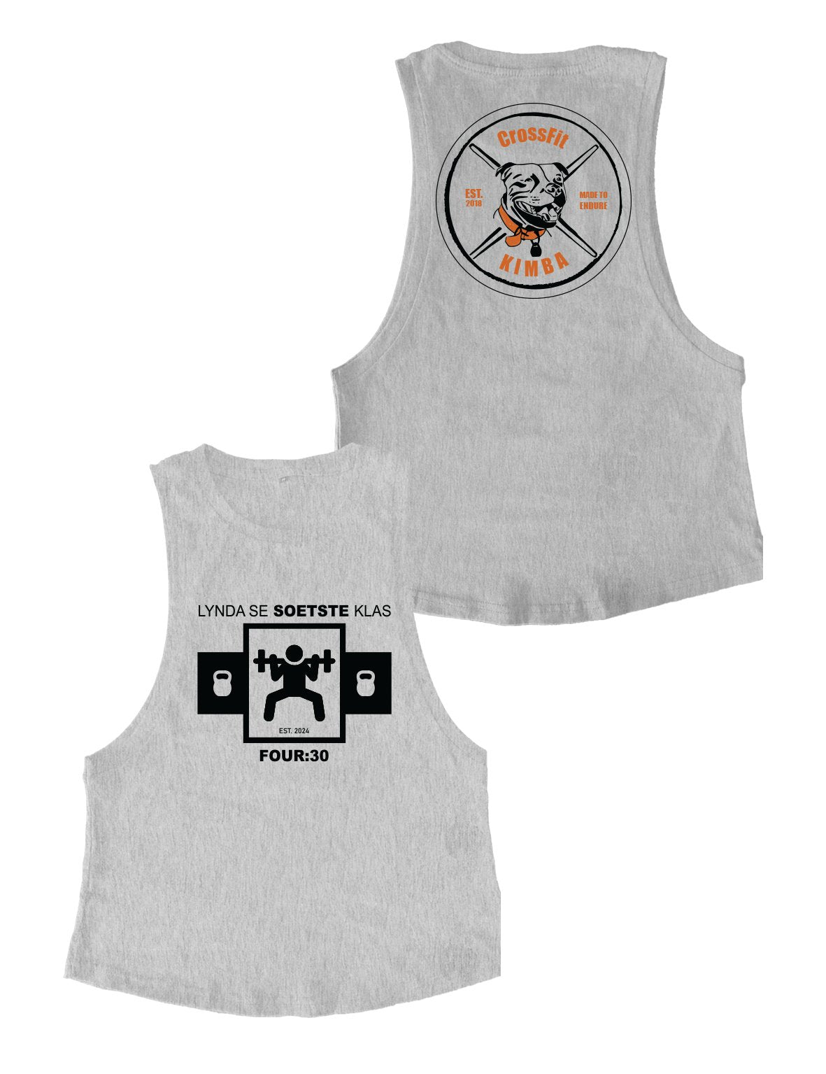 Ladies Muscle Tank Tops - 4:30 - CrossFit Kimba - AMRAP INDUSTRIES