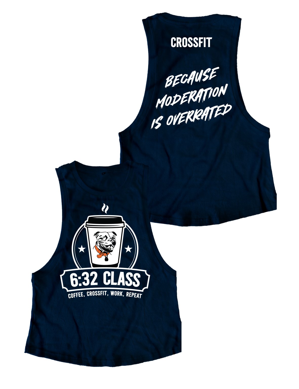 Ladies Muscle Tank Tops - 6:32 - CrossFit Kimba - AMRAP INDUSTRIES