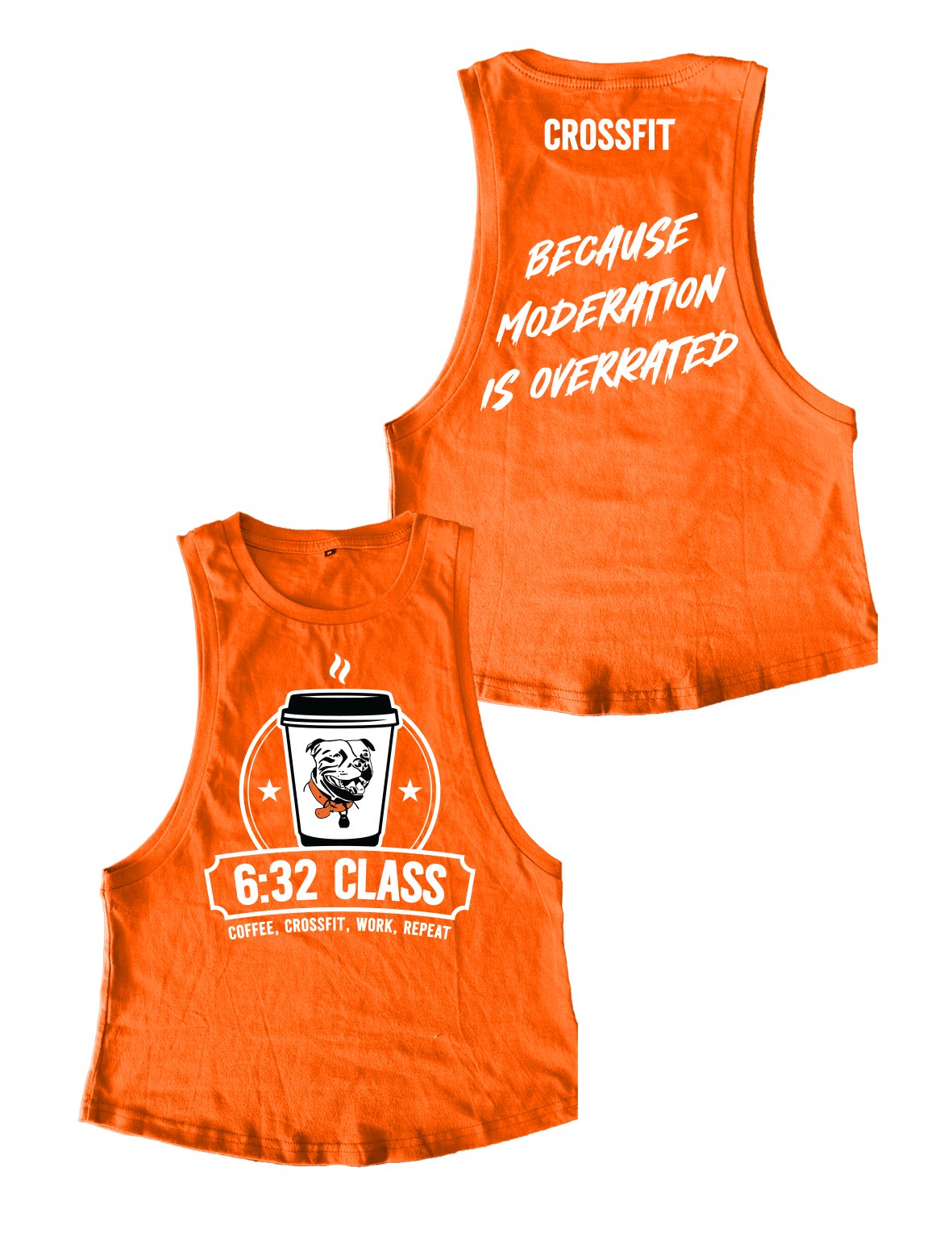 Ladies Muscle Tank Tops - 6:32 - CrossFit Kimba - AMRAP INDUSTRIES