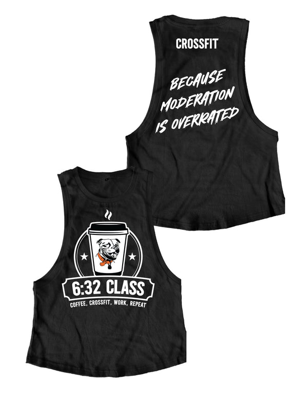 Ladies Muscle Tank Tops - 6:32 - CrossFit Kimba - AMRAP INDUSTRIES