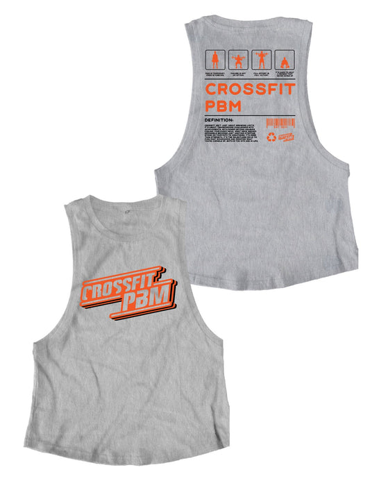 Ladies Muscle Tank Tops - CrossFit Ingredients - PBM - AMRAP INDUSTRIES