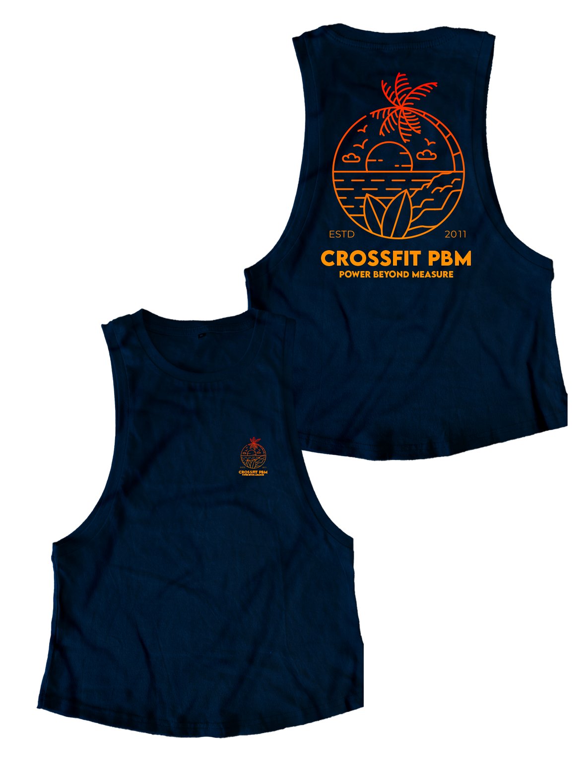 Ladies Muscle Tank Tops - Outlined - PBM - AMRAP INDUSTRIES