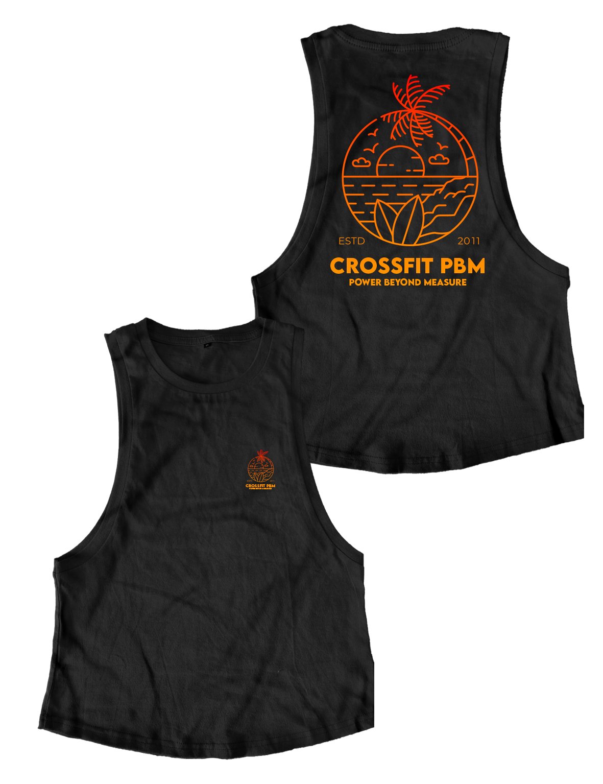 Ladies Muscle Tank Tops - Outlined - PBM - AMRAP INDUSTRIES