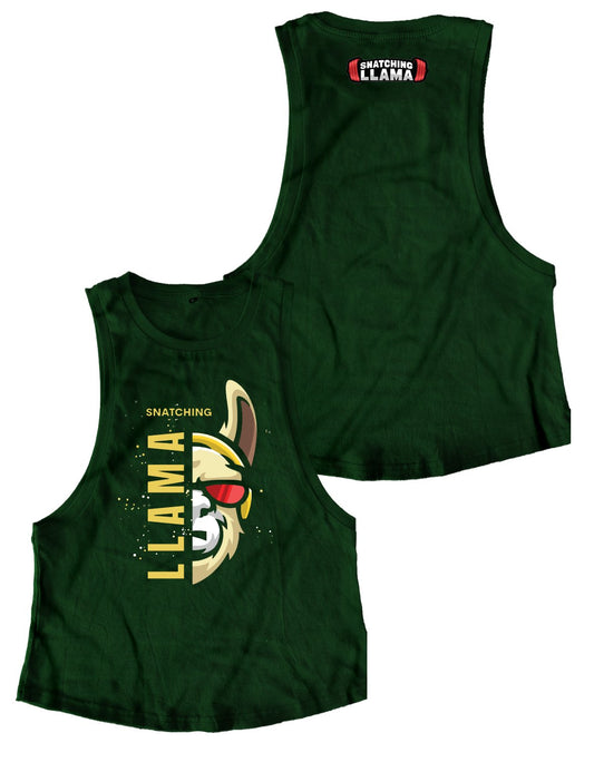 Ladies Muscle Tank Tops - Snatching Llama - AMRAP INDUSTRIES