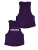 Ladies Muscle Tank Tops - Strong - Strong by Mika Stefano - AMRAP INDUSTRIES