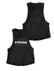 Ladies Muscle Tank Tops - Strong - Strong by Mika Stefano - AMRAP INDUSTRIES