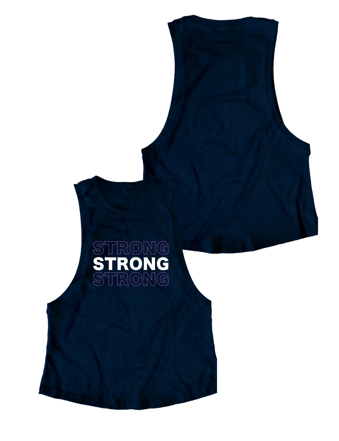 Ladies Muscle Tank Tops - Strong - Strong by Mika Stefano - AMRAP INDUSTRIES