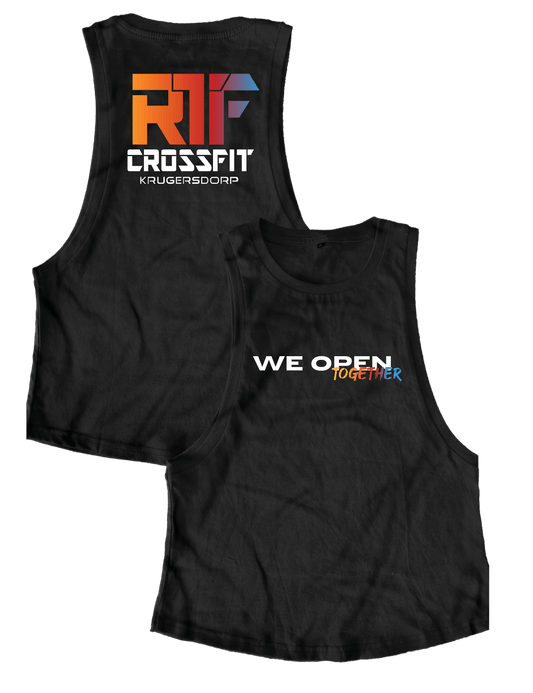 Ladies Muscle Top - We Open Together - RTF CF - AMRAP