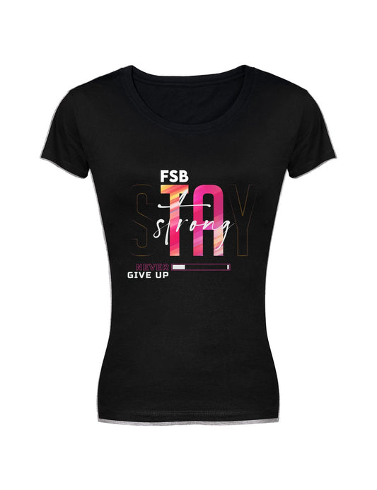 Ladies Premium Tee - Stay Strong - FSB Heidelberg - AMRAP INDUSTRIES