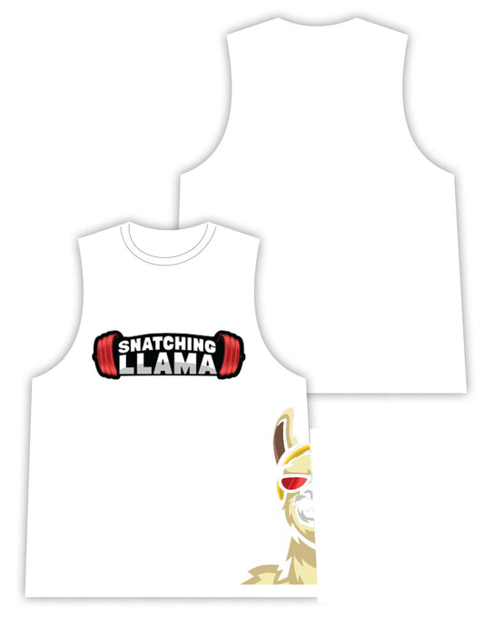 Mens Sleeveless Vest - Side Hustle - Snatching Llama - AMRAP INDUSTRIES