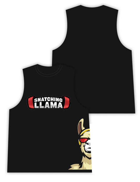 Mens Sleeveless Vest - Side Hustle - Snatching Llama - AMRAP INDUSTRIES