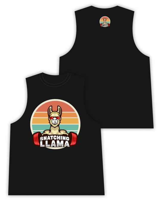 Mens Sleeveless Vest - Sunset - Snatching Llama - AMRAP INDUSTRIES