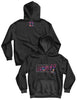 Unisex Boston Hoodie - Pink Flowers - Bounty Fitness - AMRAP INDUSTRIES