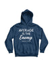 Unisex Hoodie 240g - Average is the Enemy - Kingsley Fitness - AMRAP INDUSTRIES