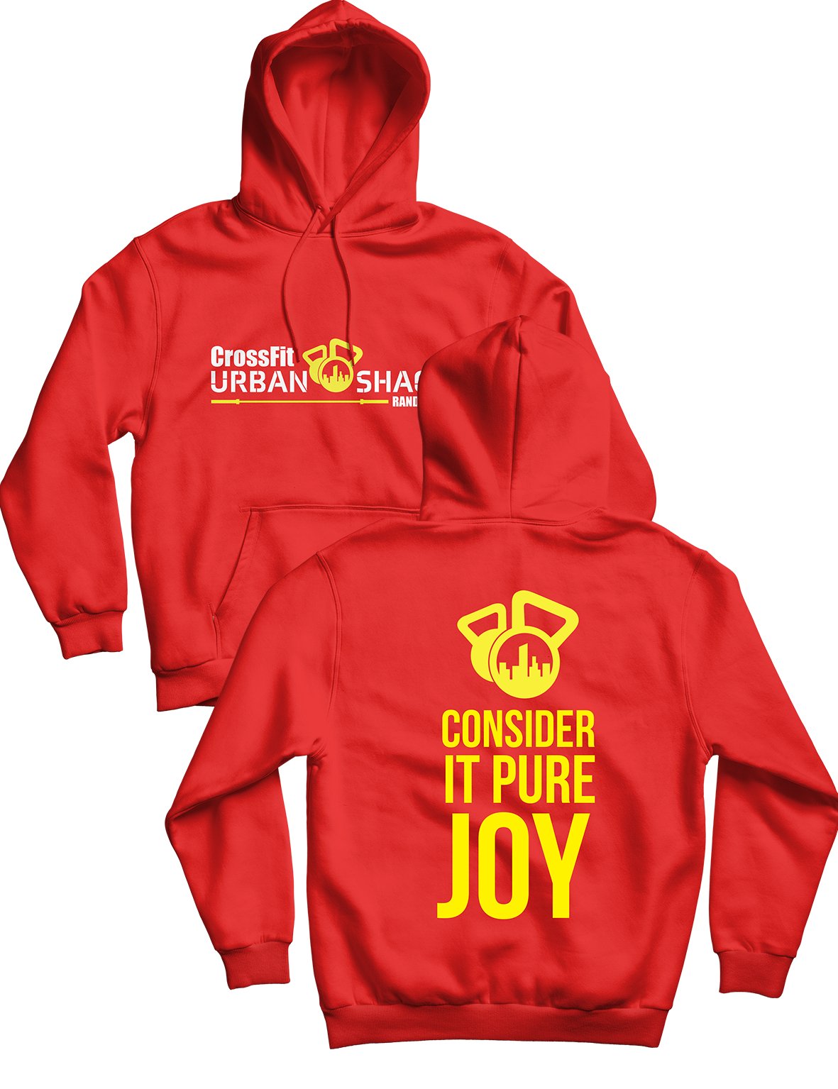 Unisex Hoodie 240g - Consider it pure joy - Urban Shack - AMRAP INDUSTRIES