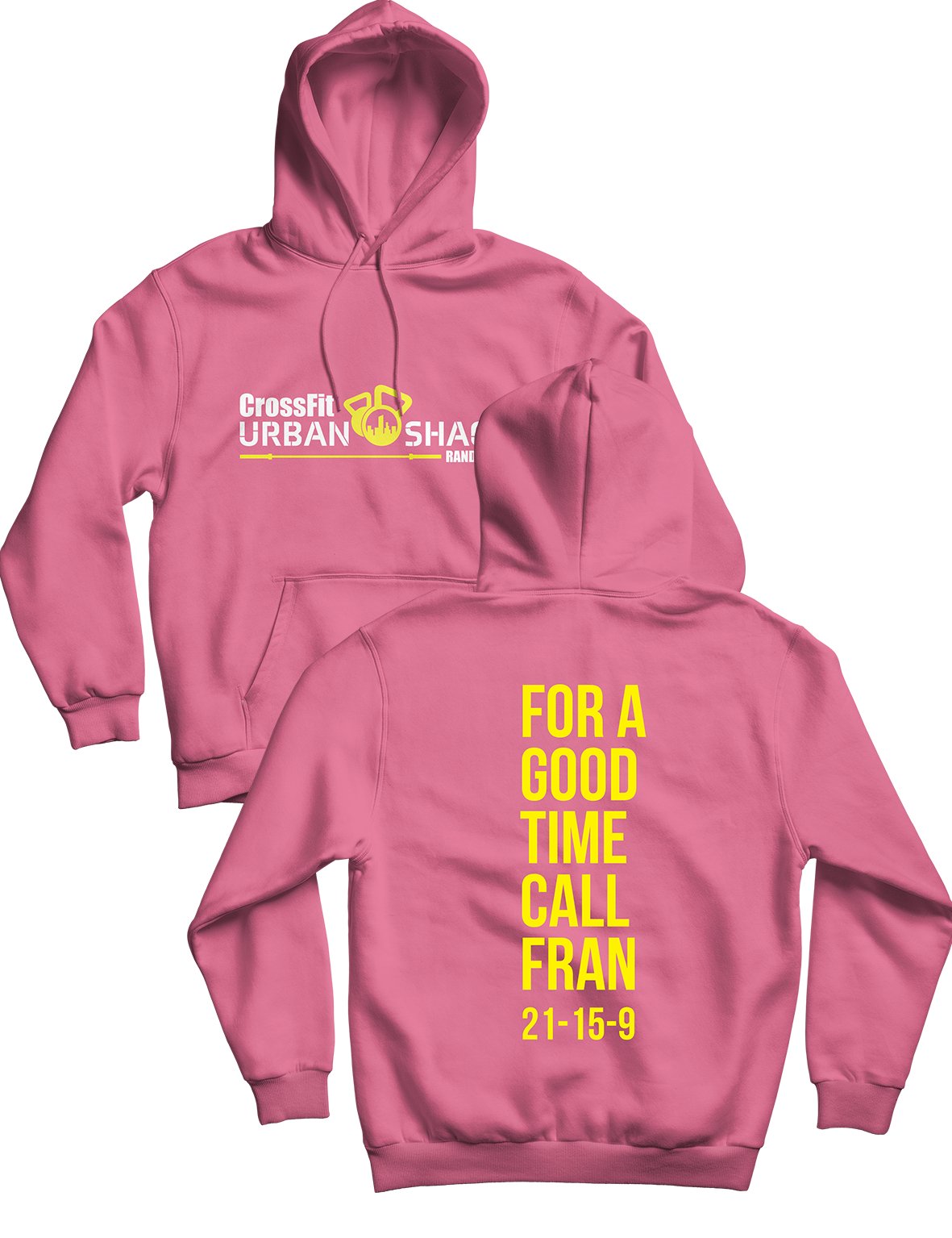 Unisex Hoodie 240g - Fran - Urban Shack - AMRAP INDUSTRIES