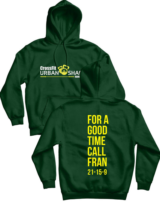 Unisex Hoodie 240g - Fran - Urban Shack - AMRAP INDUSTRIES