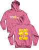 Unisex Hoodie 240g - Hustle for that Muscle - Urban Shack - AMRAP INDUSTRIES