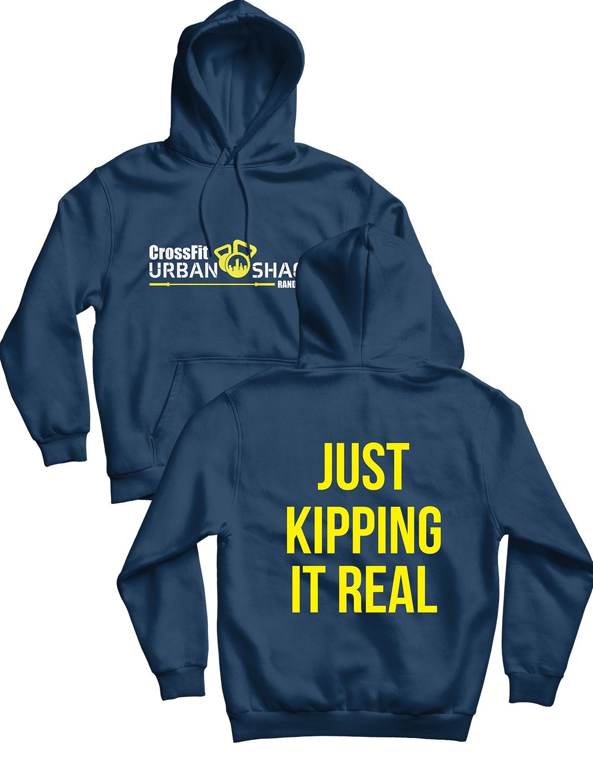 Unisex Hoodie 240g - Just Kipping it Real - Urban Shack - AMRAP INDUSTRIES