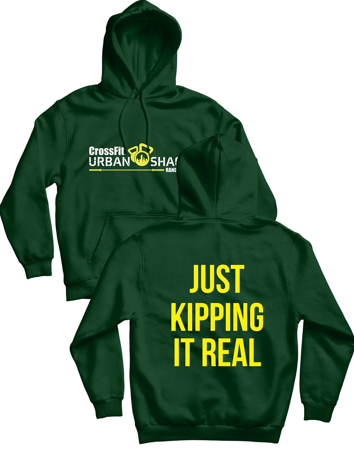 Unisex Hoodie 240g - Just Kipping it Real - Urban Shack - AMRAP INDUSTRIES