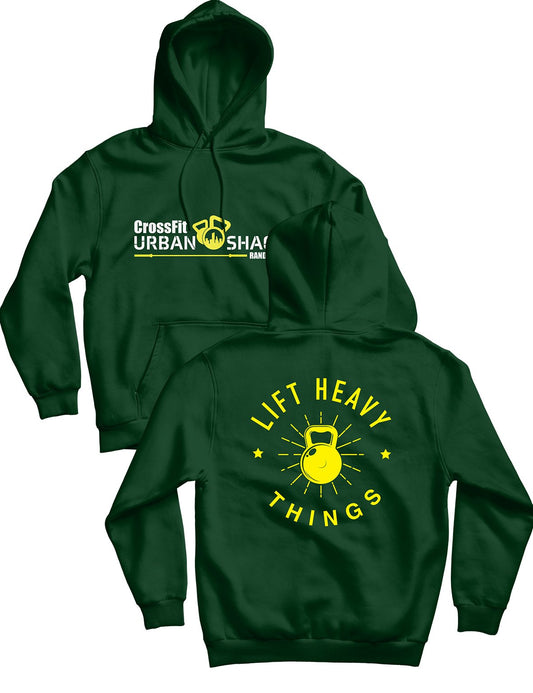 Unisex Hoodie 240g - Lift Heavy Things - Urban Shack - AMRAP INDUSTRIES