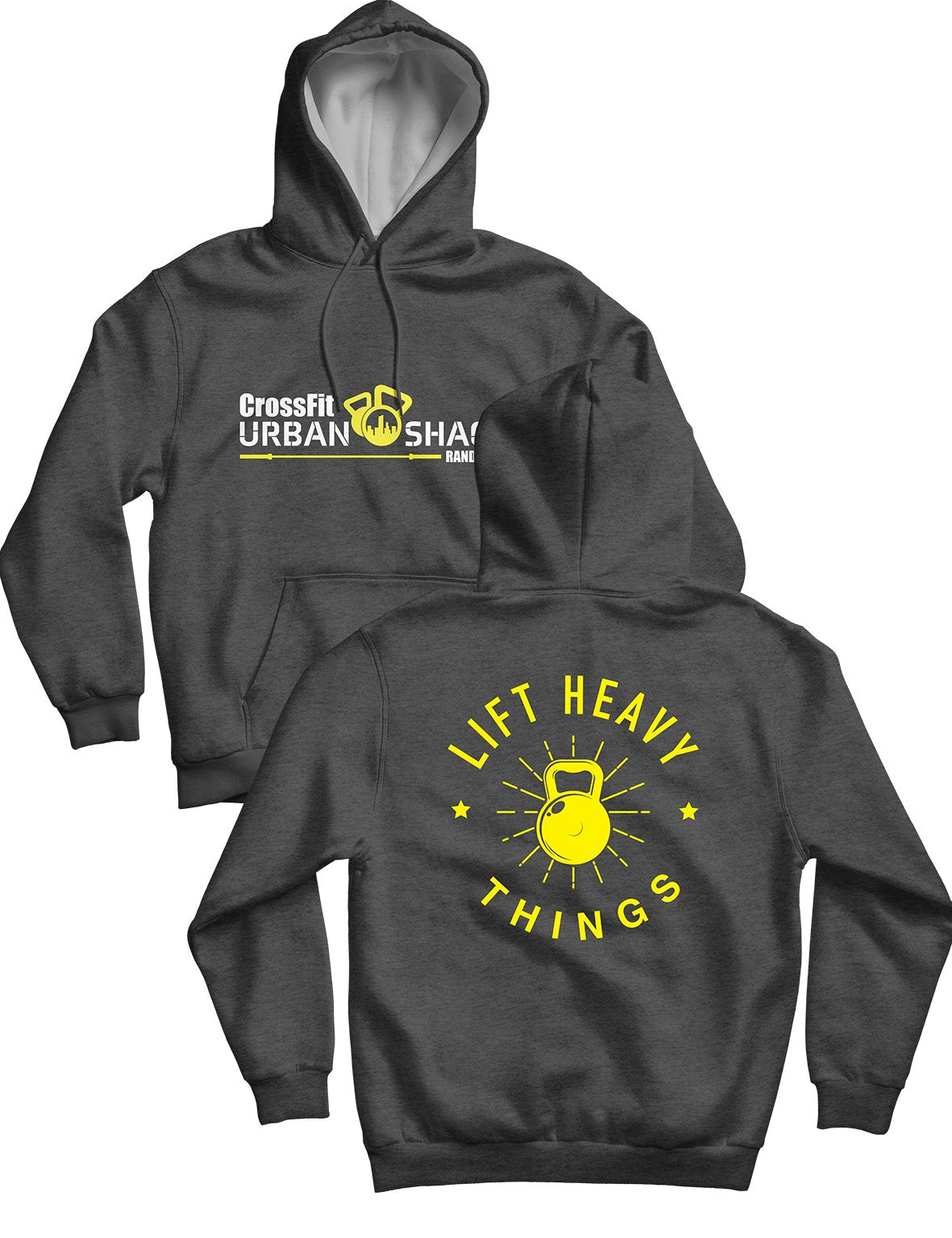 Unisex Hoodie 240g - Lift Heavy Things - Urban Shack - AMRAP INDUSTRIES