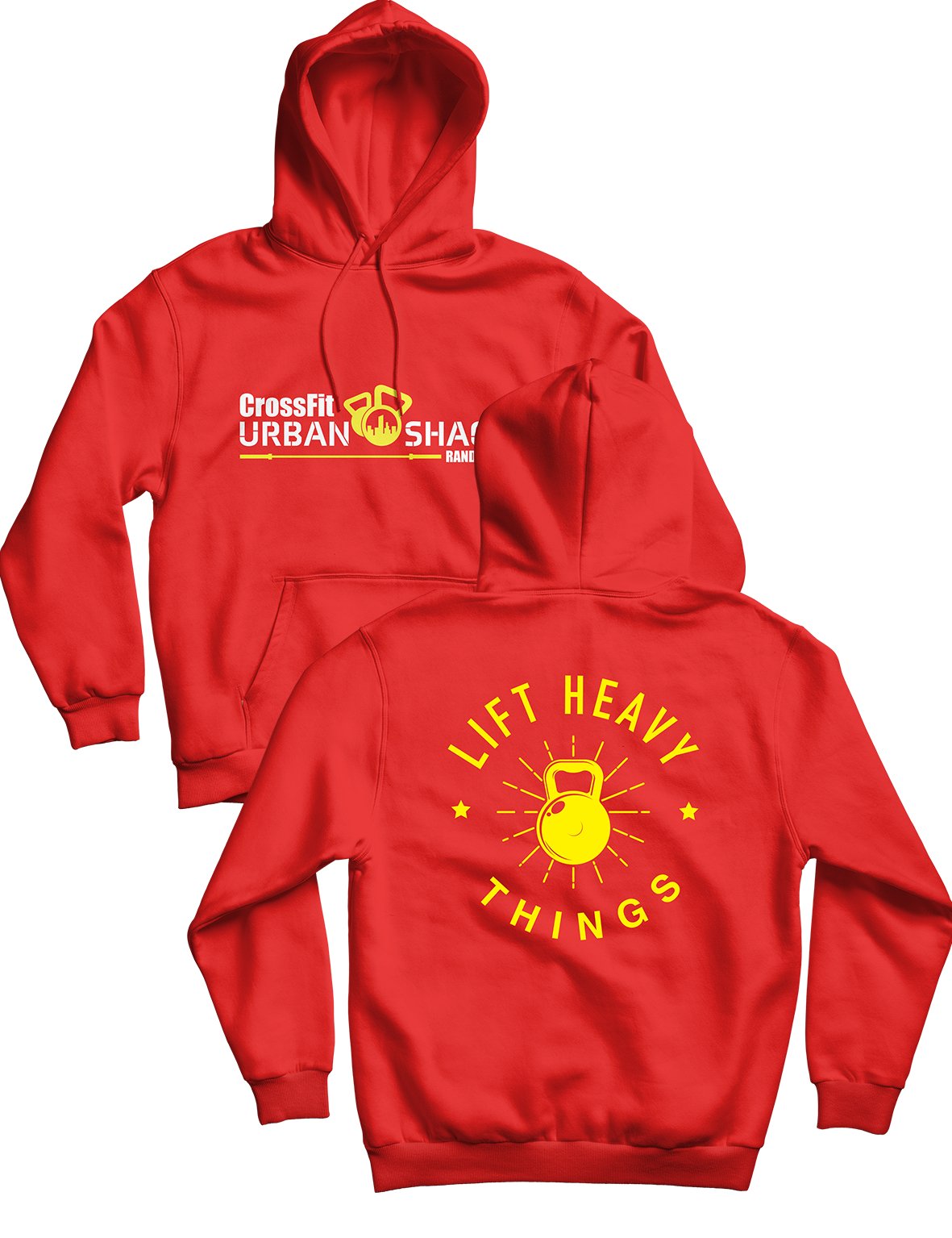 Unisex Hoodie 240g - Lift Heavy Things - Urban Shack - AMRAP INDUSTRIES