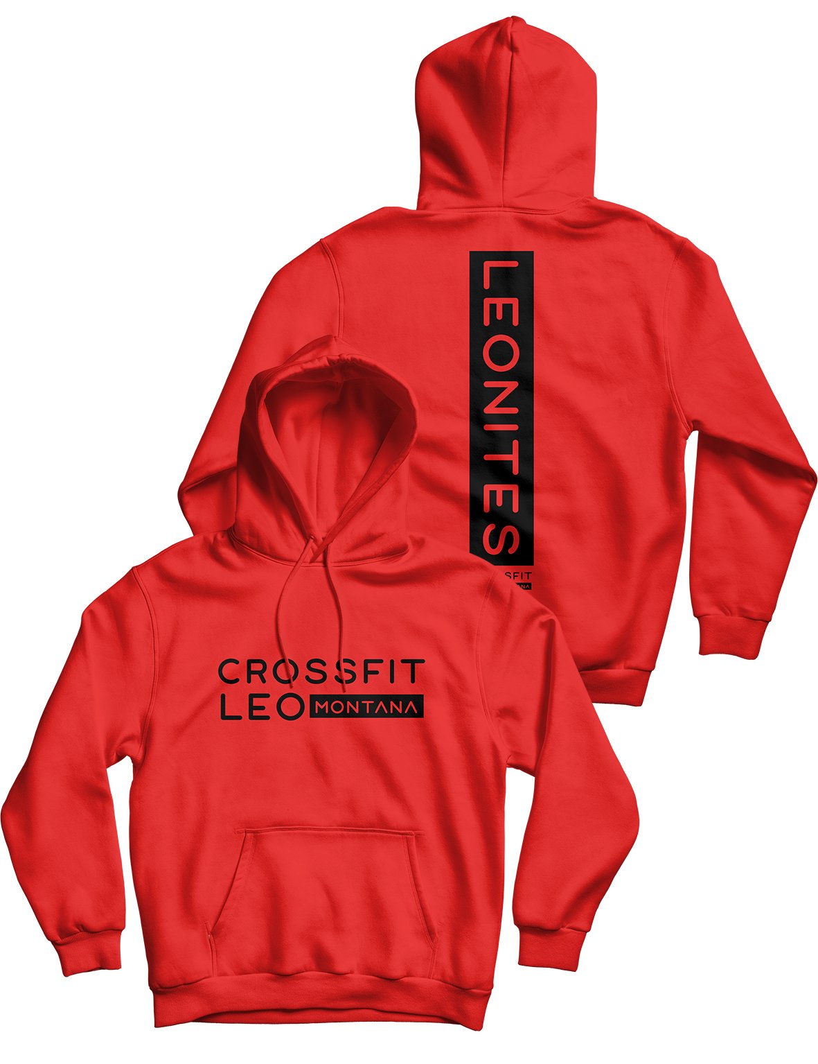 Unisex Hoodie 240g - Montana - CrossFit Leo - AMRAP INDUSTRIES