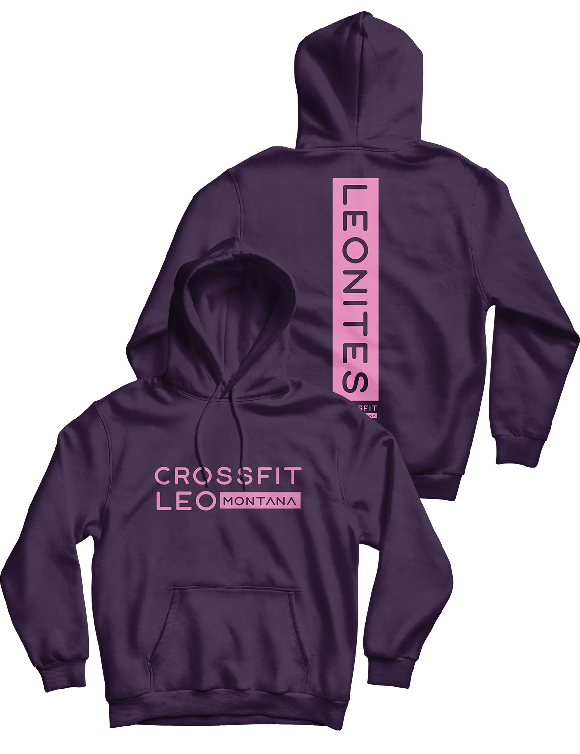 Unisex Hoodie 240g - Montana - CrossFit Leo - AMRAP INDUSTRIES