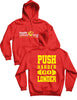 Unisex Hoodie 240g - Push Harder Go Longer - Urban Shack - AMRAP INDUSTRIES