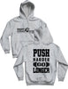 Unisex Hoodie 240g - Push Harder Go Longer - Urban Shack - AMRAP INDUSTRIES