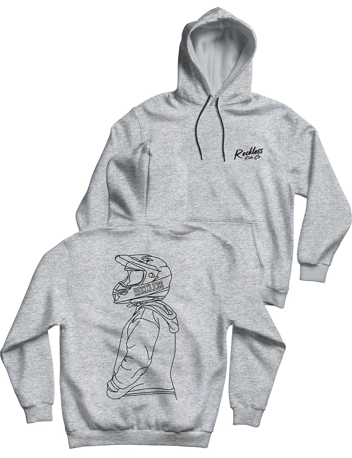 Unisex Hoodie 240g - Reckless Rider - Reckless Ride Co - AMRAP INDUSTRIES